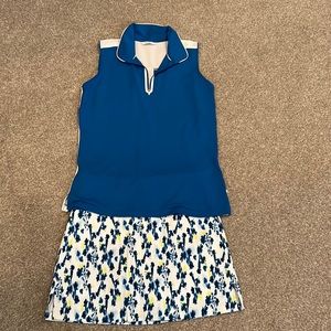 Lady Hagan golf outfit